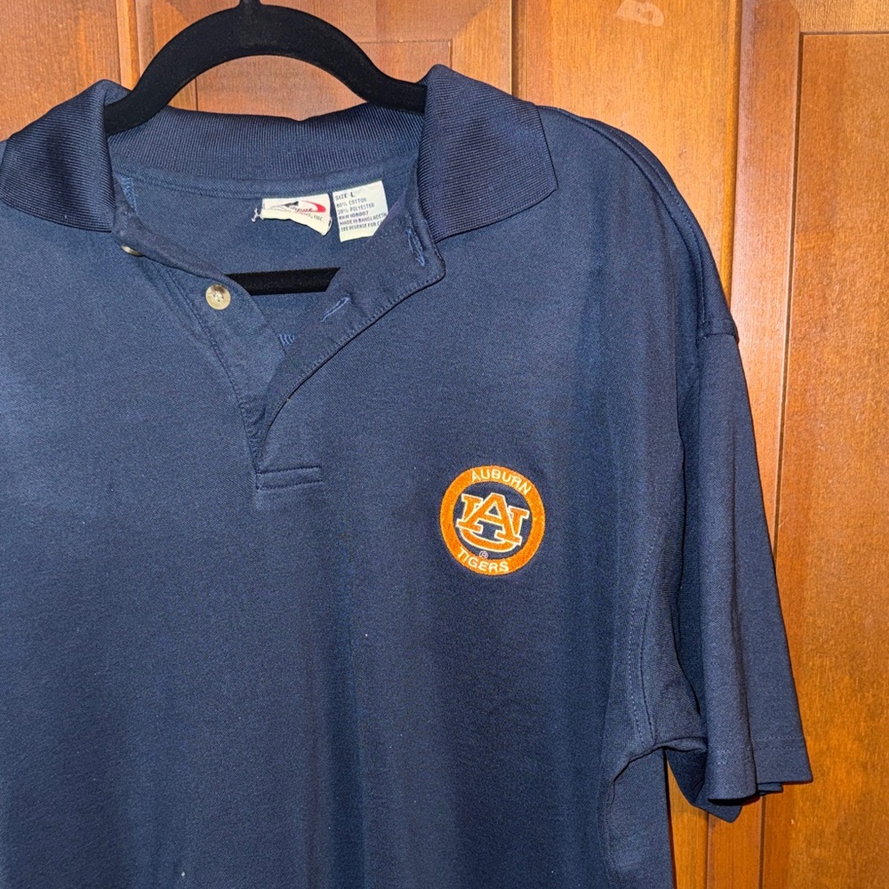 Auburn Tigers Navy Polo